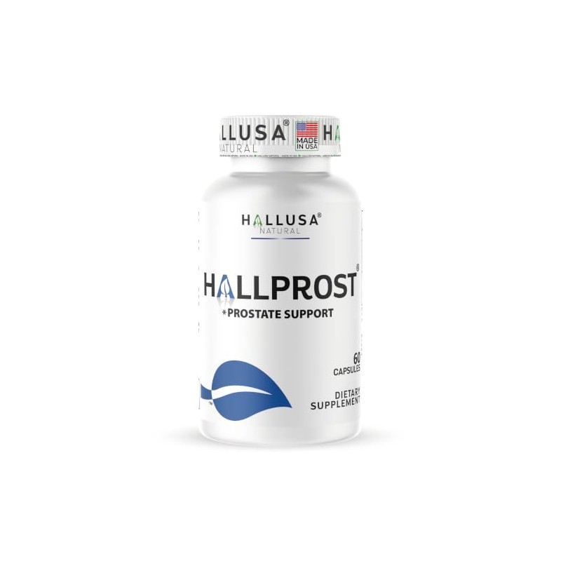 Hallusa Natural HALLPROST Próstata Inflamada Prostatitis Pastillas para la próstata,