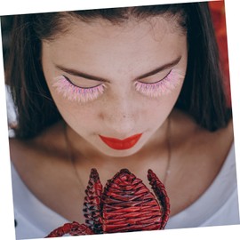 LALAFINA False Eyelashes Cluster Kit 10pcs Realistic Manga Lashes Makeup Eyelash Extensions for Nightlife Daily Use