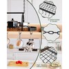 CHOEZON Hanging Pot Rack, Pot Hanger for Kitchen, Ceiling Mounted