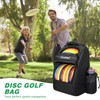 Disc Golf Bag Holds 23+ Discs,Durable Disc Golf Backpack with