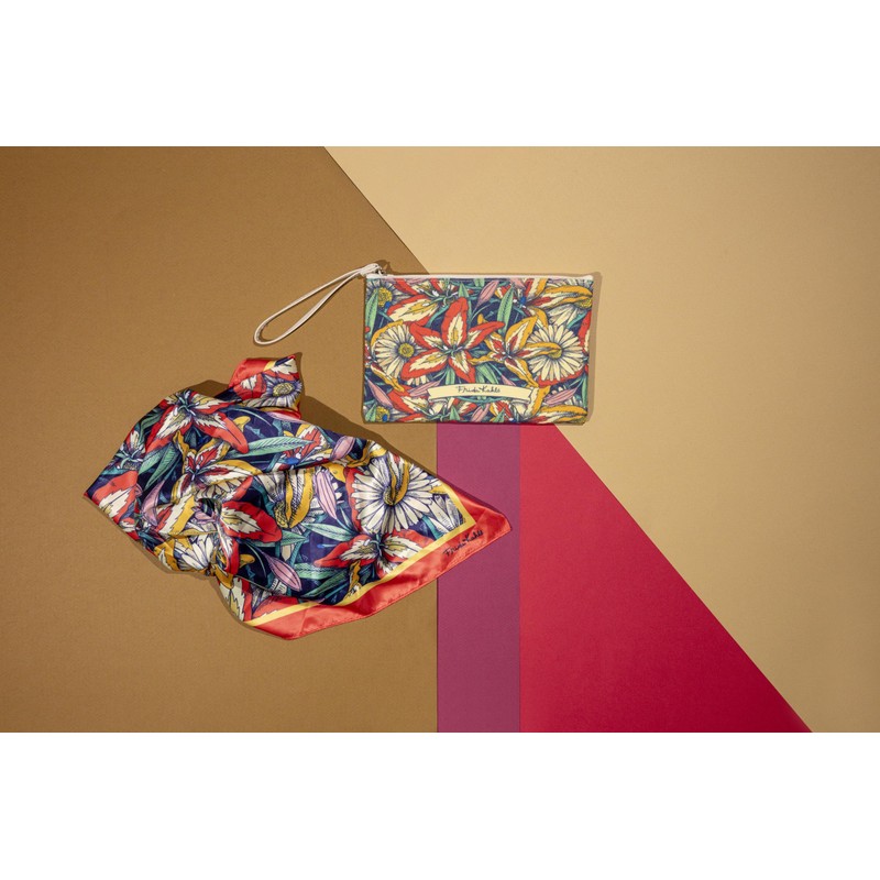 Clairefontaine - 116229C - A Multi-Purpose Cotton Pencil Case with