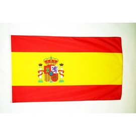 AZ FLAG Spain Flag 3' x 5' - Spanish Flags 90 x 150 cm - Banner 3x5 ft
