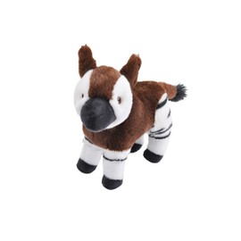 Wild Republic Ecokins Mini, Okapi, Stuffed Animal, 8 inches, Gift for Kids, Plush Toy, Made from Spun Recycled Water Bottles, Eco Friendly, Child’s Room Décor