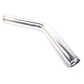 LTI Universal 2.75 inch Outside Diameter 45 Degree Elbow Aluminum Pipe Polished (2.75" 45 Degree)