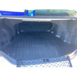 EACCESSORIES EA Cargo Liner - Trunk Mat for Toyota Camry 2012-2017 – Weather-Resistant Trunk Mats for Cars with Raised Lip – Non-Slip Car Trunk Mat Rubber – Easy to Install – Laser Pre-Cut Design