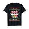Ugly Xmas Sweater Red Panda In Christmas Socks T-Shirt