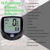 Bike Speedometer – Wireless LCD Bike Computer Speedo Odometer –