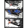ZETA RACING SEROW250 '05-20, TRICKER '04-18, XT250X '06-17, XT250 '08-22