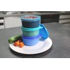 Tupperware Julchen 35166 Fridge 200 ml Turquoise + Blue +
