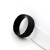 8mm Mens Black Stainless Steel Basketball Design Ring Cool Gifts