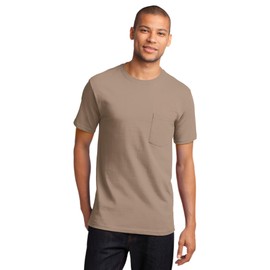 Port & Company - Tall Essential Pocket Tee 2XLT Sand
