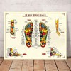 지압판 발바닥 마사지 지압매트 수지침 발지압매트 접이식 Acupressure Foot Massager