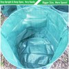 Professional 3-Pack 63 Gallon Lawn Garden Bags Large (D31,H19 inch)