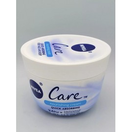 Nivea CARE Nourishing CREAM Quick Absorbing Face Body LARGE 13.5 oz DISCONTINUED