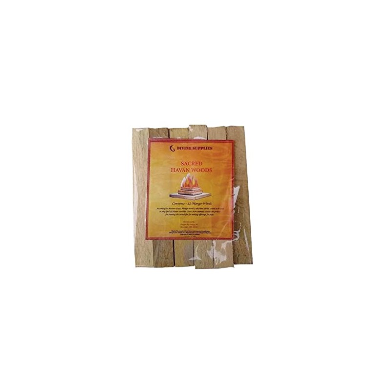 Ancient VEDA Wood Havan Puja Essentials for Worship and Ritual