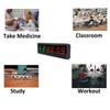 Ledbrigym Gym Timer Clock Digital Interval Tabata Workouts Fitness Wall