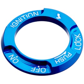 Kitaco Aluminum Key Box Cover Type 2 (Blue) Super Cub 50/110, Grom 556-1000210