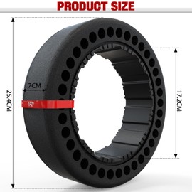 1PZ FVS-D6P 10x2.75 Electric GoKart Pro and Gokart Bundle Rear Tire Kit Compatible with Ninebot by Segway Go Kart PRO Gokart(with Ninebot S Max) S-MAX