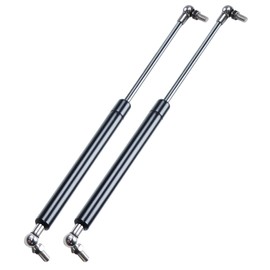 2 Pcs 13 Inch 100lbs/445N Gas Strut Spring Shock with L Mount Brackets for RV Bed Storage Large Storage Box Lid Truck Cap Camper Shell Boat Hatch Door Heavy Duty Box Lid