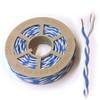 Blue & White Twisted Pair Wire 20 AWG / 0.5mm²