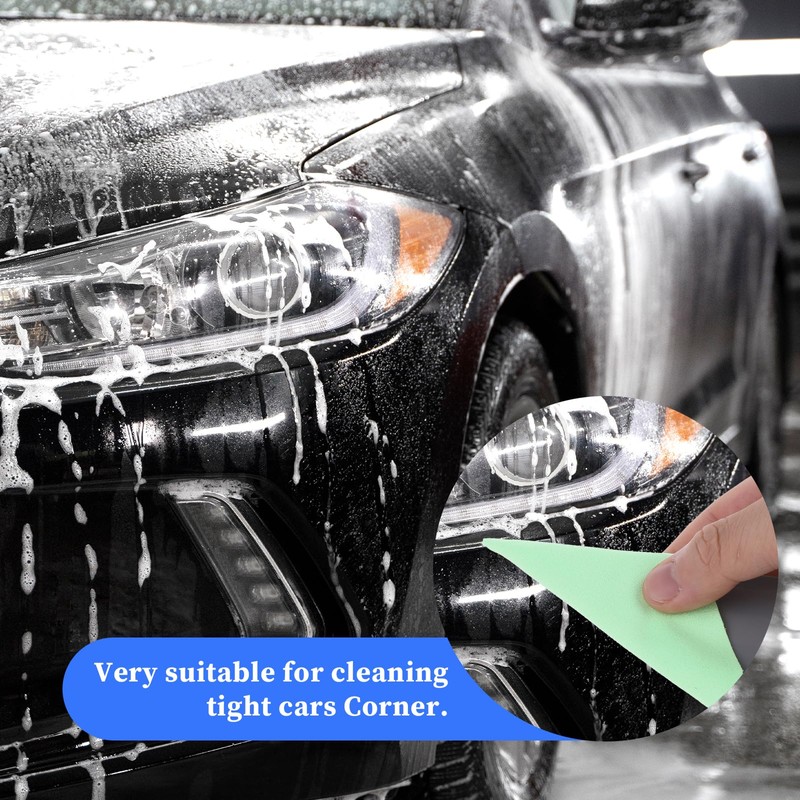 5Pcs Window Tint Squeegee Triangle Contour Squeegee Card Scraper Window