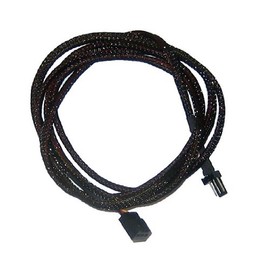 3-Pin Male to Female Fan Power Extension Cable, Sleeved, for Case Fans or Any 12V 3-Pin Device, 72 inches
