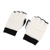 1 Pair Taekwondo Gloves Breathable Elastic Half Finger Kickboxing Boxing