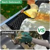 Dachrinnen Laubschutz Regenrinnen Laubschutz Dachrinnenschutz 18cmx8m Laubschutzgitter Dachrinnengitter Kunststoff Dachrinnenabdeckung