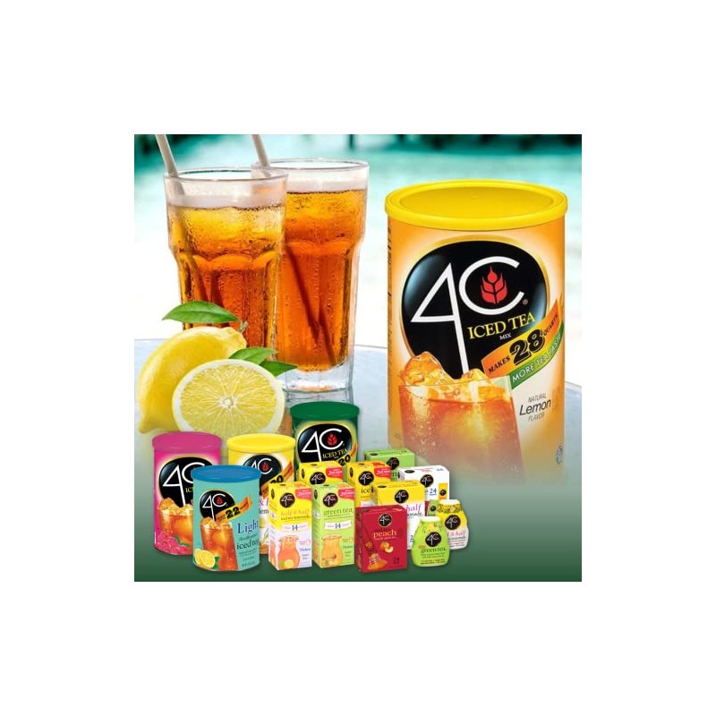 4C Half & Half Iced Tea Lemonade Mix- Sugar Free