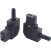 Toptekits IEC C13 Right Angle IEC Connector,IEC 320 C13 Female