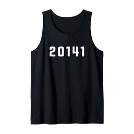 Round Hill Virginia Pride Minimalist Zip Code 20141 Tank Top