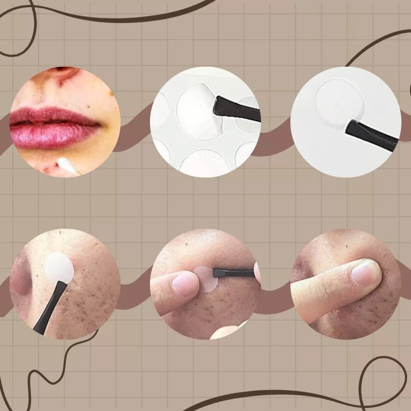 Universo en Linea 120 Parches Acné Espinillas Facial Absorbente Invisibles