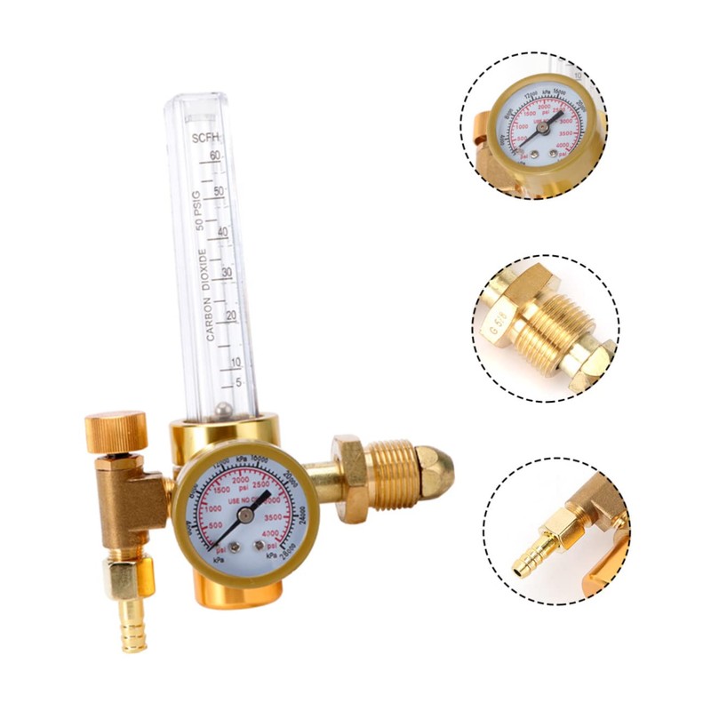 OSALADI Argon Regulator for Welding Design Accurate Measurement Performance for