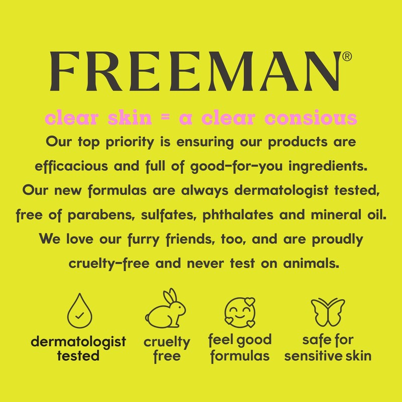 Freeman Soothing Watermelon & Aloe Gel Facial Mask, Hydrates, Nourishes,