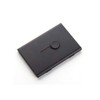 SEIWEI Metal Business Card Holder Case Thumb Slide Push Open