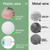 Pet Proof Barrier Net, White Plastic Chicken Wire Mesh Fencing