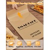 SMARTAKE 200 Pcs Parchment Paper Baking Sheets, 12x16 Inches Non-Stick