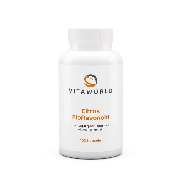 Vita World Citrus Bioflavonoid 100 Capsules Vegan 100% Hesperidin Pharmacy