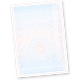 A4 Letter Paper Sheets 50 Sheets for Certificates Awards