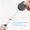 Vicloon Retractable Key Chain, 2 Pcs Badge Reel ID Card