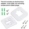 THP2400A1080 Electrical Box Adaptor,Large Cover Plate for Honeywell Home T-Series