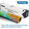 Rainbow Tie Dye HTV Heat Transfer Vinyl by KISSWILL -