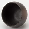 美濃焼 ゆらり盃 黒備前 W30001