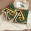 African Tribe Ethnic Geometric Decorative Throw Pillow Covers 18x18 Inch