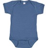 RABBIT SKINS Baby Soft Fine Jersey Short Sleeve Bodysuit (4424)