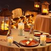 Nancia Flameless Candles Birch Bark Effect Battery Operated Candle,3PACK Real