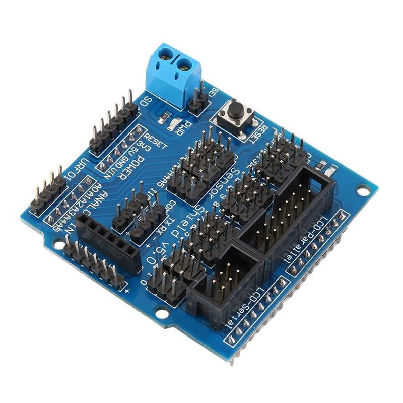 Hailege 2pcs V5 Sensor Shield Sensor Expansion Board V5 for