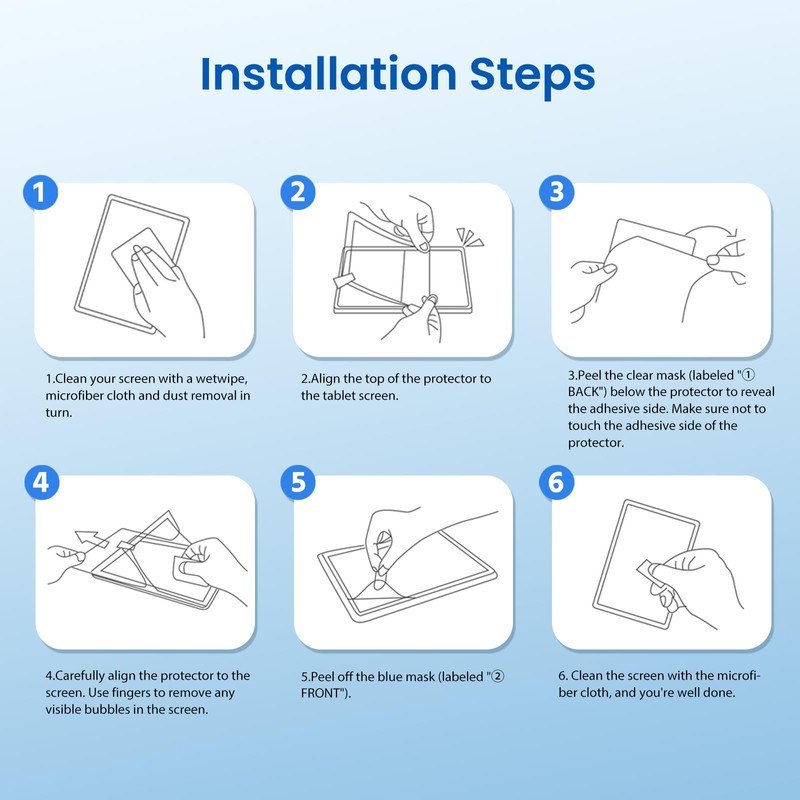 MoKo 2 Pack Paper Screen Protector Compatible with Remarkable Paper