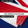 G128 NEW G128 United Kingdom Flag & Flagpole Set, 6FT