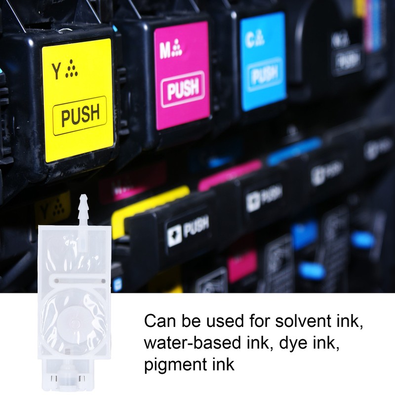 6Pcs Ink Damper Solvent Inkjet Head Rectangular PP Damper Replacement